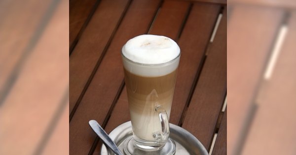 Pyszna kawa latte