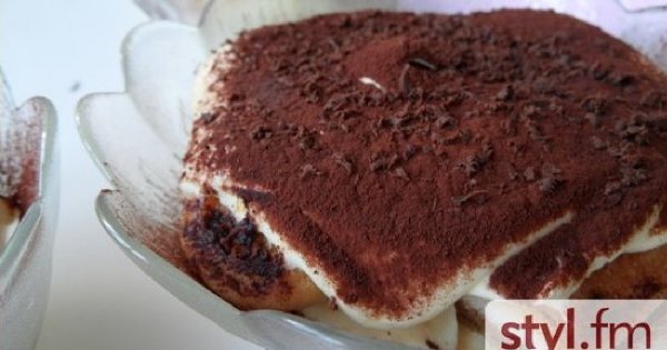 Tiramisu inaczej w miseczkach