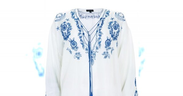 Topshop w bieli - lato 2011