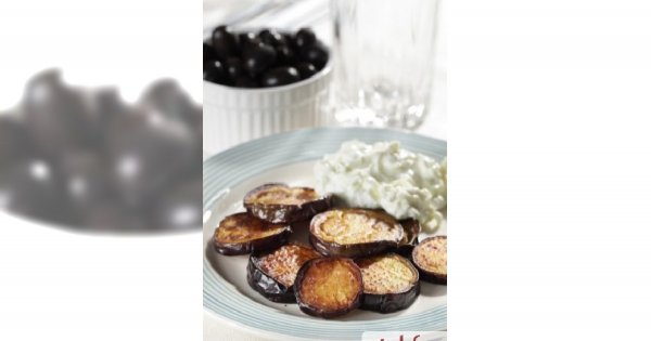 Grillowane bakłażany z serem feta
