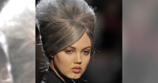 Stylizacja „na babcię” według Jean Paul Gaultier