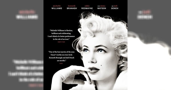 Michelle Williams jako Marilyn Monroe