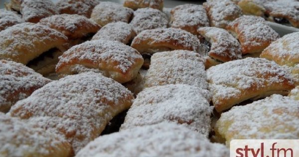 Ciastka francuskie z dżemem