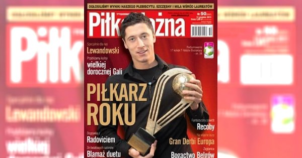 Robert Lewandowski piłkarzem roku 2011!
