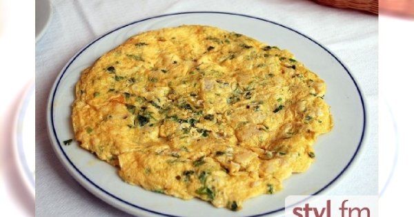 Omlet z pietruszką