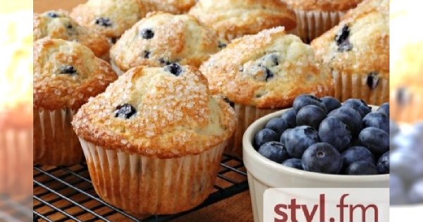 Jagodowe muffiny