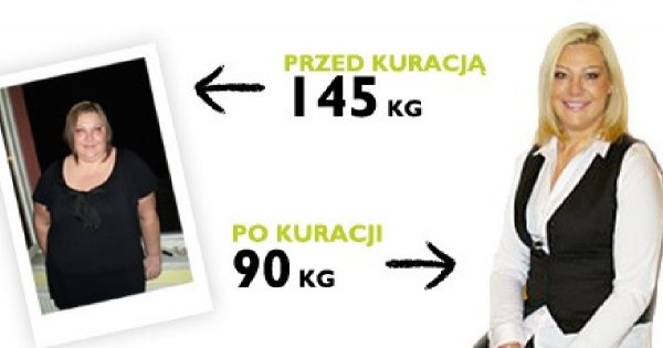 Pani Marzena schudła 55 kg!