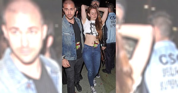 Lana Del Rey w spodniach Wranglera