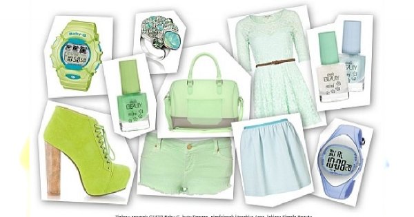 Trendy: miętowa wiosna