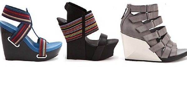 TOP 10: Buty na koturnach na wiosnę i lato 2012