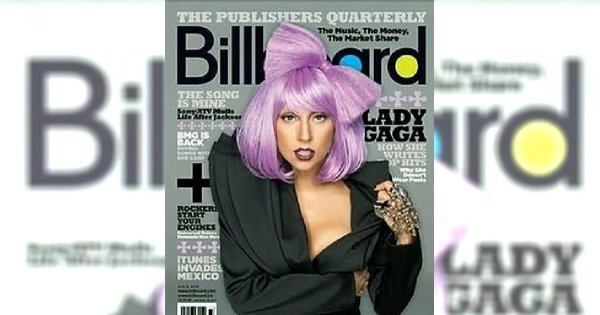 Kolory włosów Lady Gagi na okładkach