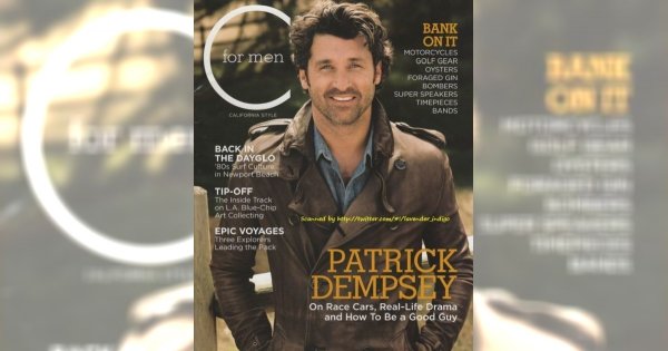 Patrick Dempsey bohaterem!