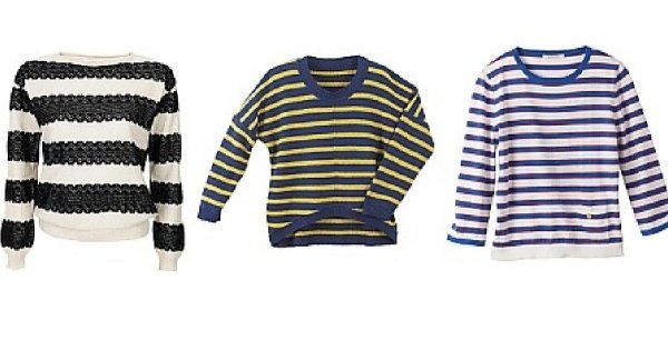 Trendy: sweterki w poziome paski