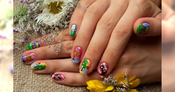 Manicurowy art!