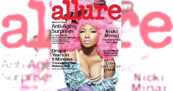 Kolorowe włosy - stylizacja Nicki Minaj