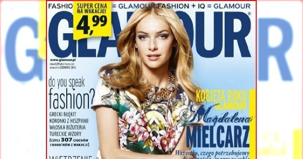 Magdalena Mielcarz "Kobietą Roku Glamour"!