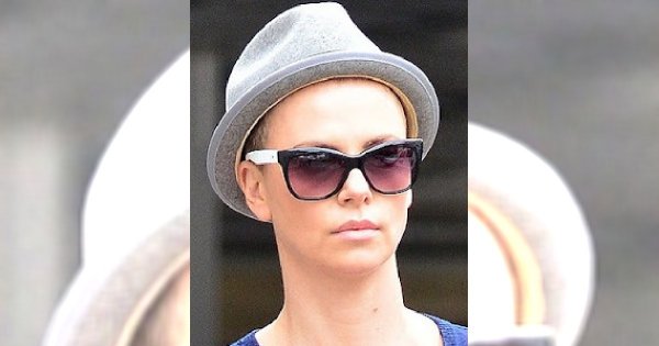 Charlize Theron łysa!