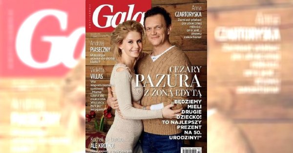 Cezary Pazura ma syna!