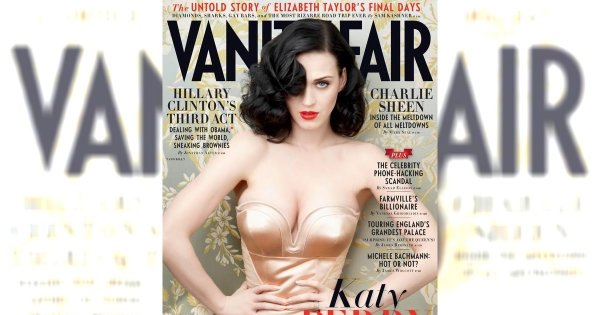 Stylizacja Katy Perry z okładki