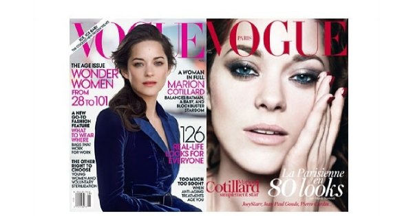 Marion Cotillard królową "Vogue"