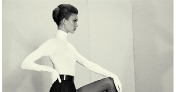 Karlie Kloss w stylu dawnego Hollywood