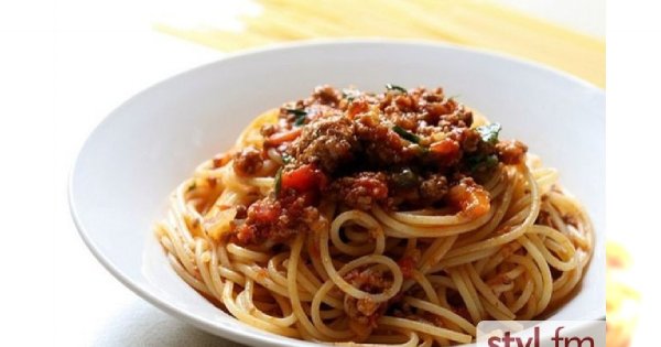 Spaghetti bolognese