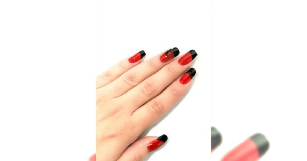 Manicure na Sylwestra