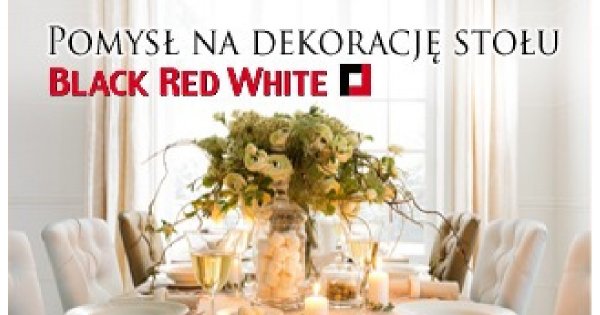 Pomysł na dekorację stołu