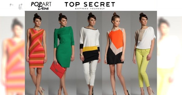 Pop-art diva – pierwsza linia z wiosennych kolekcji Top Secret