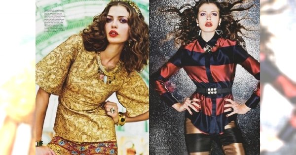Renata Kurczab w sesji: tym razem dla Harper's Bazaar Arabia
