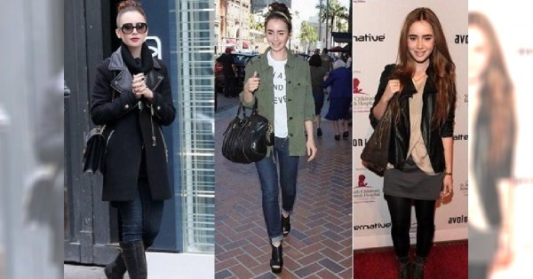 Narodziny gwiazdy - sprawdź styl Lily Collins