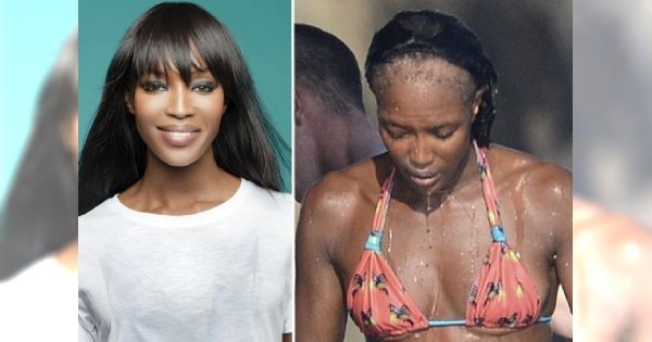 Naomi Campbell nosi sztuczne włosy - potwierdza jej projektant