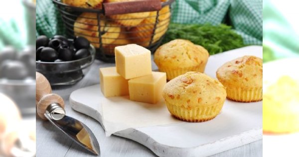 STYLowa kuchnia: muffinki na ostro z żółtym serem