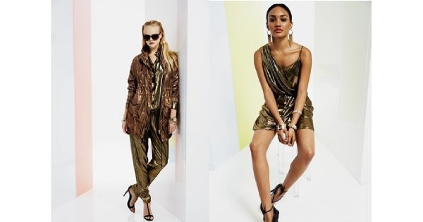 Trend Metalic - River Island wiosna/lato 2014