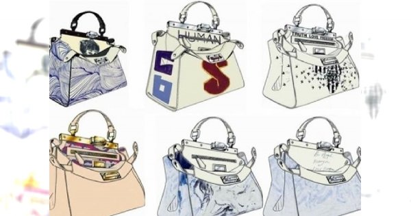 Peekaboo bag w rękach gwiazd - Fendi charytatywnie
