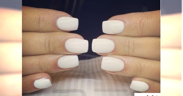 Hit lata! Biały manicure