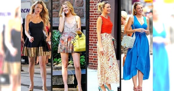 Letni look gwiazdy - Blake Lively