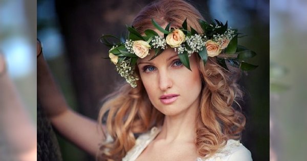 Trendy włosy na lato 2014: fryzury z wiankiem