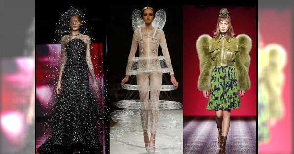 Modny poziom konstrukcji - niecodzienne formy z pokazów haute couture