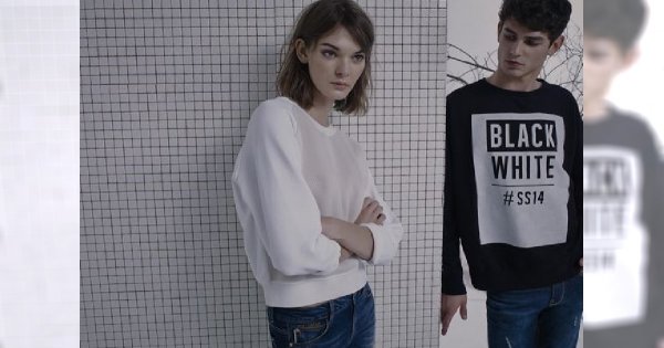 Jeans w interpretacji Pull&Bear - lookbook "Blue"