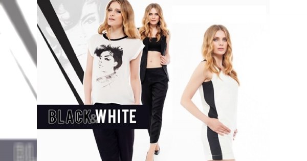 Linia black&white w kolekcji Top Secret