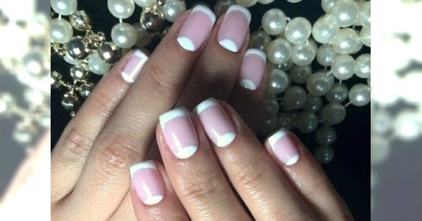Prosty manicure na powrót z urlopu