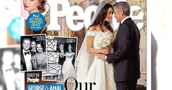 Stylowi nowożeńcy: państwo Clooney!