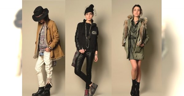 Trzy szyki w kolekcji Napapijri: rock, boho i military