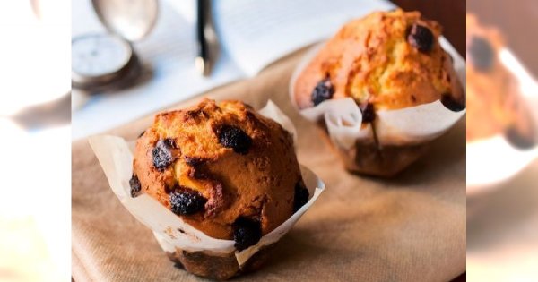 Jesienne muffinki z suszoną żurawiną