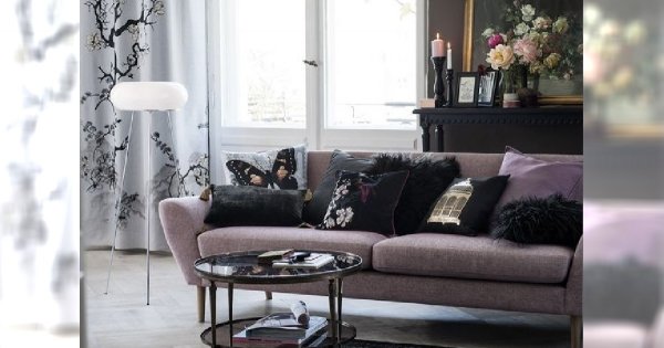 Aranżacja salonu z H&M Home