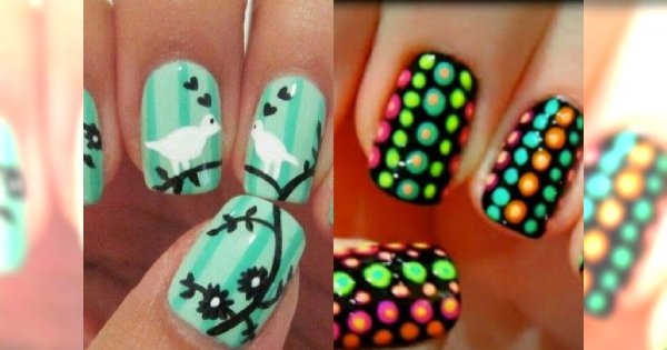 Optymistyczny manicure na jesienną aurę
