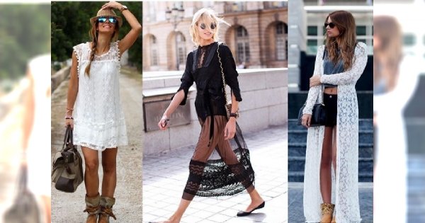 Babie lato w modzie, czyli koronkowe stylizacje