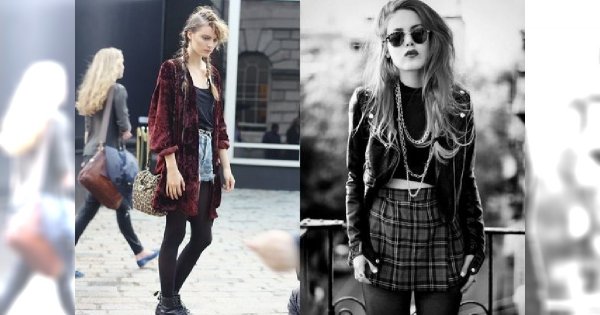 Grunge style - zjawiskowa niechlujność