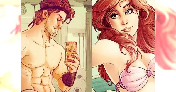 "Baśniowe selfie" by Simona Bonafini